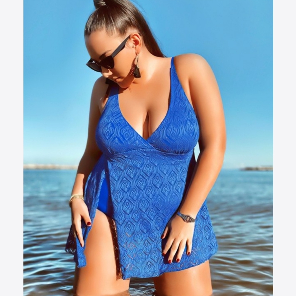 Meet Curve NWT Blue XL Swimdress